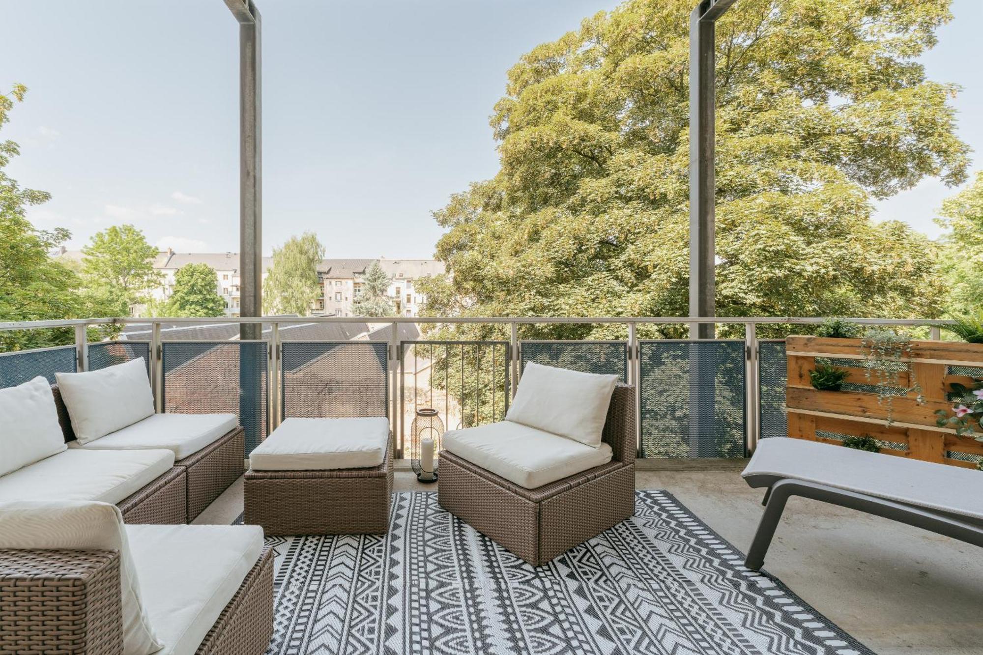 Apartamento Premium Quartier Clara , Karl Und Fritz Auf Dem Kassberg Mit Eigenem Stellplatz Chemnitz Exterior foto