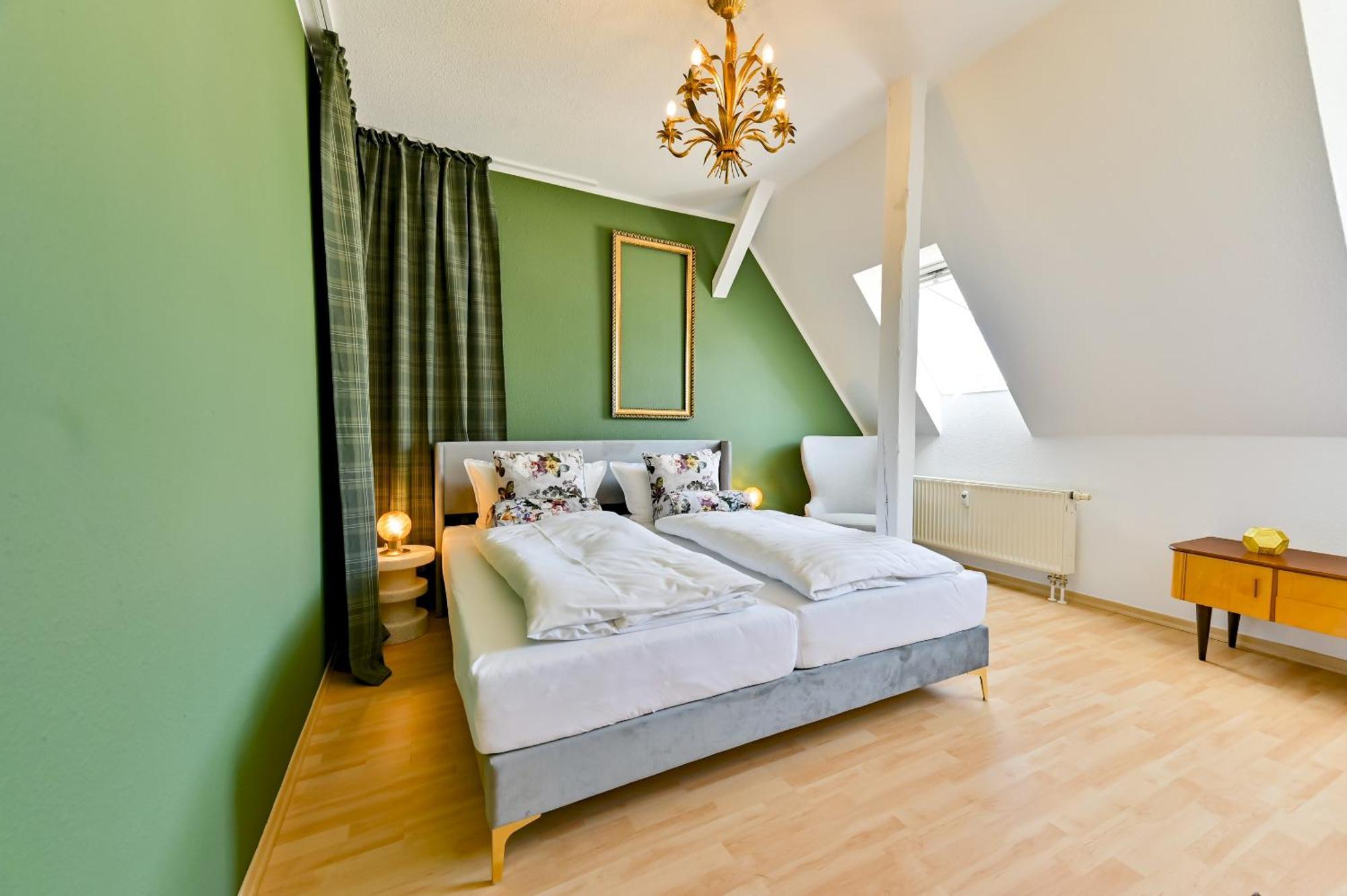 Apartamento Premium Quartier Clara , Karl Und Fritz Auf Dem Kassberg Mit Eigenem Stellplatz Chemnitz Exterior foto