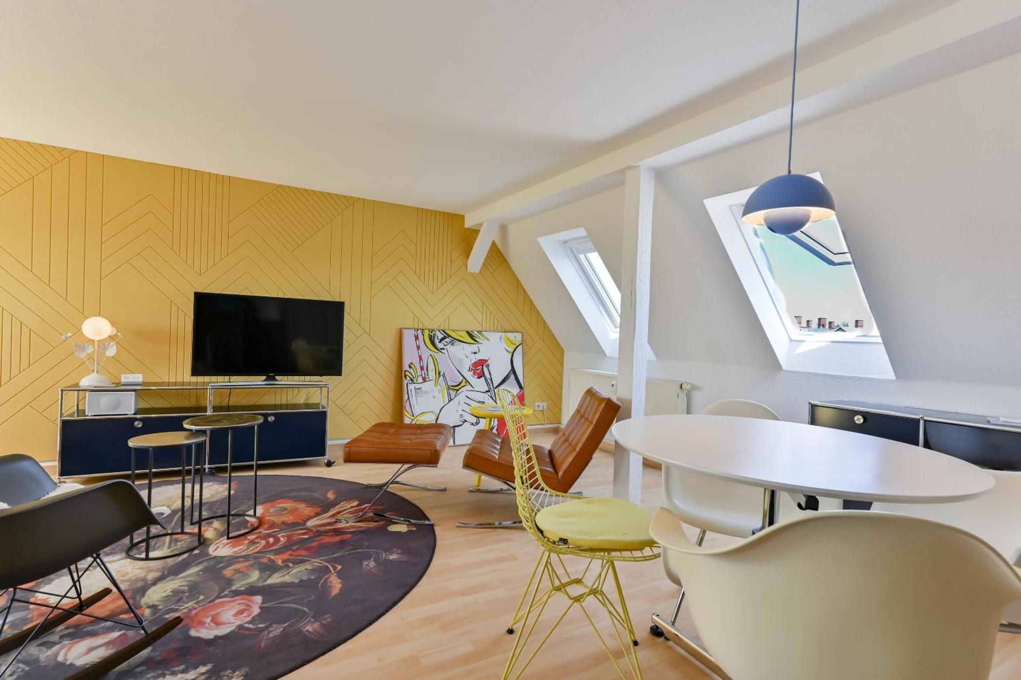 Apartamento Premium Quartier Clara , Karl Und Fritz Auf Dem Kassberg Mit Eigenem Stellplatz Chemnitz Exterior foto