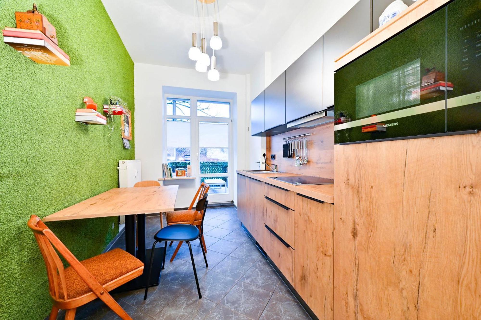 Apartamento Premium Quartier Clara , Karl Und Fritz Auf Dem Kassberg Mit Eigenem Stellplatz Chemnitz Habitación foto